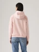 Худі на флісі утеплене жіноче Levi`s Everyday Hoodie A5943-0028 L Рожеве (5401187381237) - зображення 2