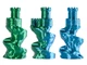PLA Silk Magic Spectrum Filament Lagoon Breeze для 3D-принтера 1.75 мм 1 кг S0014 1 кг Різнокольоровий - изображение 2