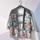 Накидка-кімоно стиль хаорі Honey Fashion Accessories Onesize чорний (50к025) - зображення 1