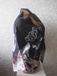 Накидка-кімоно стиль хаорі Honey Fashion Accessories Onesize чорний (50к029) - изображение 4