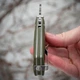 Ніж складаний Ganzo G720-G, сталь 440C, G10 зелені - зображення 4