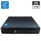 Неттоп HP 260 G1 Desktop Mini PC USFF / Intel Core i3-4030U (2 (4) ядра по 1.9 GHz) / 8 GB DDR3 / 120 GB SSD / Intel HD Graphics 4400 / Блок питания б/у - изображение 1
