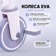 Трехколесный велосипед с родительской ручкой управления EL CAMINO ME 1202 FOLDI Lavender - изображение 5