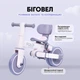 Трехколесный велосипед с родительской ручкой управления EL CAMINO ME 1202 FOLDI Lavender - изображение 6