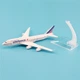Колекційна металева лита модель пасажирського літака 1:400 Boeing 747 Air France 16 см - зображення 9