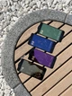 Зеркальное защитное стекло для Apple iPhone 7+ Plus / 8+ Plus (Gold/Black, Олеофобное) - изображение 4
