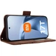 Чехол-книжка с карманами Deexe Wallet Stand для Xiaomi 17T - Brown - изображение 6