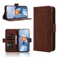 Чехол-книжка с карманами Deexe Wallet Stand для Xiaomi 17T - Brown - изображение 8