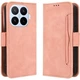 Чехол-книжка с карманами Deexe Wallet Stand для Xiaomi 17T - Pink - изображение 1