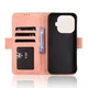 Чехол-книжка с карманами Deexe Wallet Stand для Xiaomi 17T - Pink - изображение 4