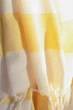 Пляжное полотенце большое для пляжа Riviera Lemon 100х180 см пляжная подстилка на море в басейн желтая - изображение 5