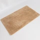 Коврик для ванной комнаты прорезиненный противоскользящий M Beige 100 * 60 см ковер в ванную на резиновой основе мягкий микрофибра антискользящий бежевый - изображение 8