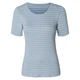 Футболка для вагітних в рубчик для жінки Esmara LYCRA® 442774_435031_ L блакитний - зображення 3
