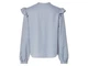 Блузка з рюшами для жінки Esmara Lyocel (TENCEL™) 468965 36(S) блакитний - зображення 3