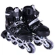 Роликовые коньки размер S (30-33) колеса PVC (ЧЕРНЫЕ) MIC RL25501 - изображение 1