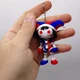 3D Брелоки FLEXI POMNI/ ПОМНІ ЦИФРОВИЙ ЦИРК (The Amazing Digital Circus) KEYCHAIN, 3D друк OYTOY 05067100 - зображення 3