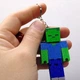 3D Брелоки MINECRAFT / МАЙНКРАФТ ZOMBIE / ЗОМБи KEYCHAIN, 3D печать OYTOY 01015100 - изображение 3