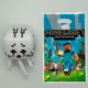 Мягкая игрушка привидение Гаст с вышивкой плюшевая фигурка из игры Майнкрафт 20 см (581934) - изображение 9