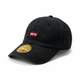 Мужская кепка Levis Flexfit Housemark Logo Cap CAP-LEV-001-BLK - изображение 1
