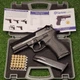 Стартовый пистолет SUR M9 (модель SIG Sauer) с дополнительным магазинов + 25 патронов + кейс. - изображение 2
