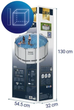 Каркасный бассейн Bestway 56420 (366 х 122 см) фильтр насос + лестница + тент - изображение 3