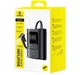 Умный автокомпрессор Baseus GoTrip VA1 Super Mini Wired Inflator 22-Cylinder Cosmic Black - изображение 3