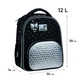 Рюкзак Kite Education Black and Silver 12 л K26-556M-2 - изображение 5