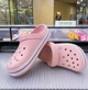 Сабо Crocs Crocband pearl pink / wild orchid m9\w11 43-44 арт.11016-6MB - изображение 5