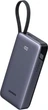 Зовнішній акумулятор повербанк UGREEN Power Bank Nexode Power Bank 20000 mAh 45 W з вбудованим кабелем Grey (PB536) - зображення 1