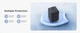 Сетевое зарядное устройство UGREEN 30W 3-Port GaN II Power Supply PD Fast Charger Black (X515) - изображение 8