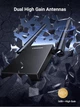 Wi-Fi адаптер UGREEN USB WIFI адаптер для настольного ПК 5dBi с двумя антеннами 5G/2.4G Black (CM495) - изображение 4