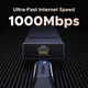USB-концентратор UGREEN Revodok Pro 6in1 USB C Hub Gigabit Ethernet Adapter with 4K 60Hz HDMI, 100W PD 10Gbps USB A & C Gray (CM828) - зображення 8