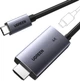 Кабель перехідник Ugreen USB C to HDMI Cable with 100W 4K@60Hz 2 м Grey (CM675) - зображення 8
