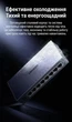 Коммутатор UGREEN 8-портовый Gigabit Ethernet RJ45 Switch в алюминиевом корпусе (CM934) - изображение 5