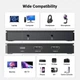 Карта захвата видео UGREEN HDMI to USB/USB-C 4K Full HD 2K 30 Гц 1080p 60 кадров в секунд Black (CM630) - изображение 6
