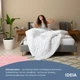Одеяло IDEIA - Nordic Comfort зимнее белое 140*210 полуторное (300) - изображение 4