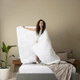 Ковдра IDEIA - Nordic Comfort полегшена біла 140*210 полуторна (150) - зображення 8