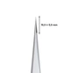 Пинцет для ресниц Staleks Pro Expert 41 Type 10 прямой TE-41/10 - изображение 2