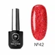 Гель-лак Saga Fiery Gel №42 светоотражающий кораллово-розовый 9 мл - зображення 1