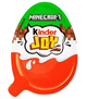 Шоколадное яйцо Kinder Joy Майнкрафт Minecraft 20 г - изображение 1