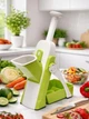 Універсальна терка слайсер овочерізка Safe Mandoline Slice DL-247 Зелена - зображення 2