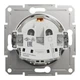Розетка Schneider-Electric Asfora с заземлением белая - изображение 3