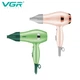 Фен складной VGR V-432 PINK, 3 уровня обдува, низкий уровень шума, 1000 Вт - изображение 6