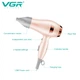 Фен складной VGR V-432 PINK, 3 уровня обдува, низкий уровень шума, 1000 Вт - изображение 3
