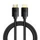 Кабель Baseus High Definition Series HDMI 8K to HDMI 8K Adapter Cable 1m Black CAKGQ-J01 - зображення 1