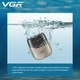 Электробритва VGR V-345, роторная, IPX7, красная - изображение 9