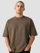 Футболка хлопковая длинная мужская Levi`s 005GY-0002 S Коричневая (5401187815909) - изображение 3