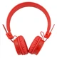 Беспроводные Bluetooth стерео наушники NIA X3 с МР3 и FM Red - изображение 2