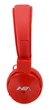 Беспроводные Bluetooth стерео наушники NIA X3 с МР3 и FM Red - изображение 5