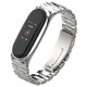 Ремешок Bead Design Xiaomi Mi Band 5 6 - серебристый - изображение 1